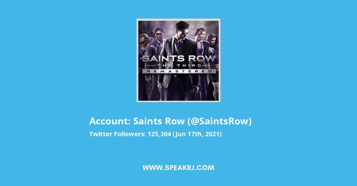 Saints Row Twitter Stats
