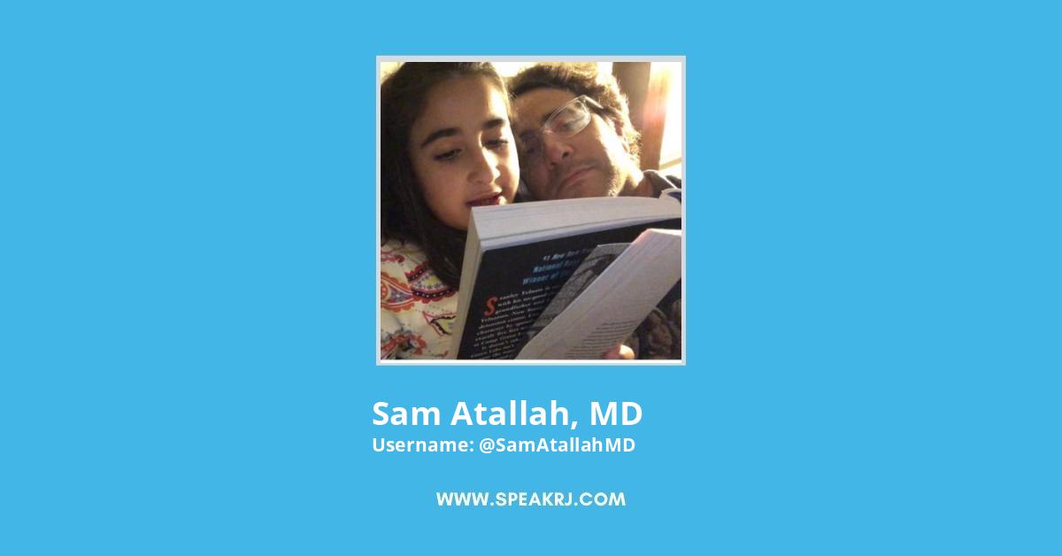 Sam Atallah, MD Twitter Stats
