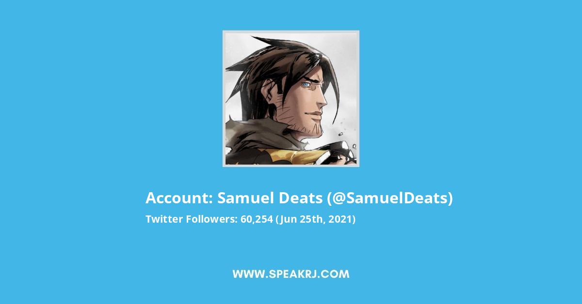 Samuel Deats Twitter Stats