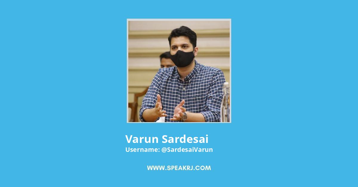 Varun Sardesai Twitter Stats
