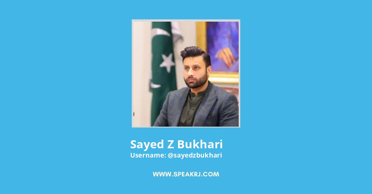 Sayed Z Bukhari Twitter Stats