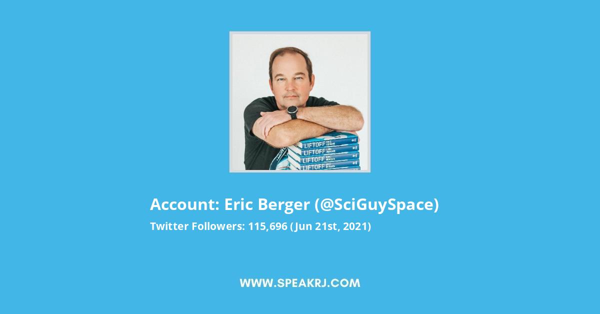 Eric Berger Twitter Stats