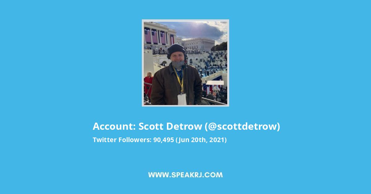 Scott Detrow Twitter Stats