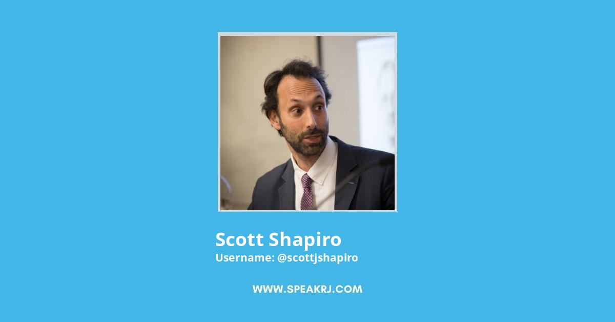 Scott Shapiro Twitter Stats