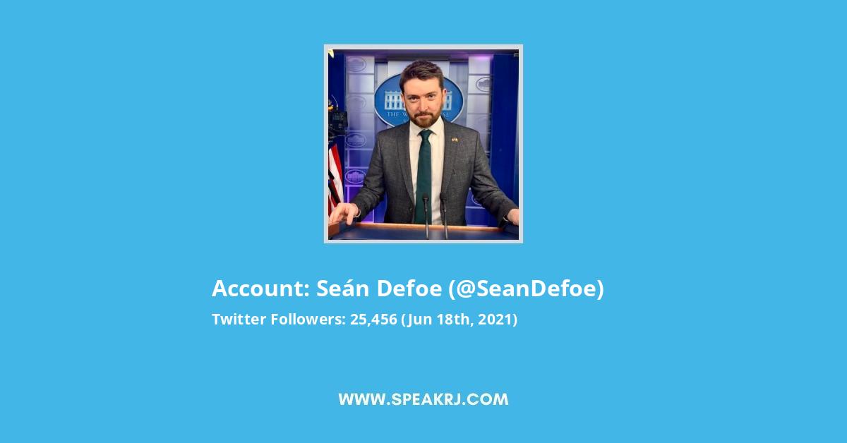 Seán Defoe Twitter Stats