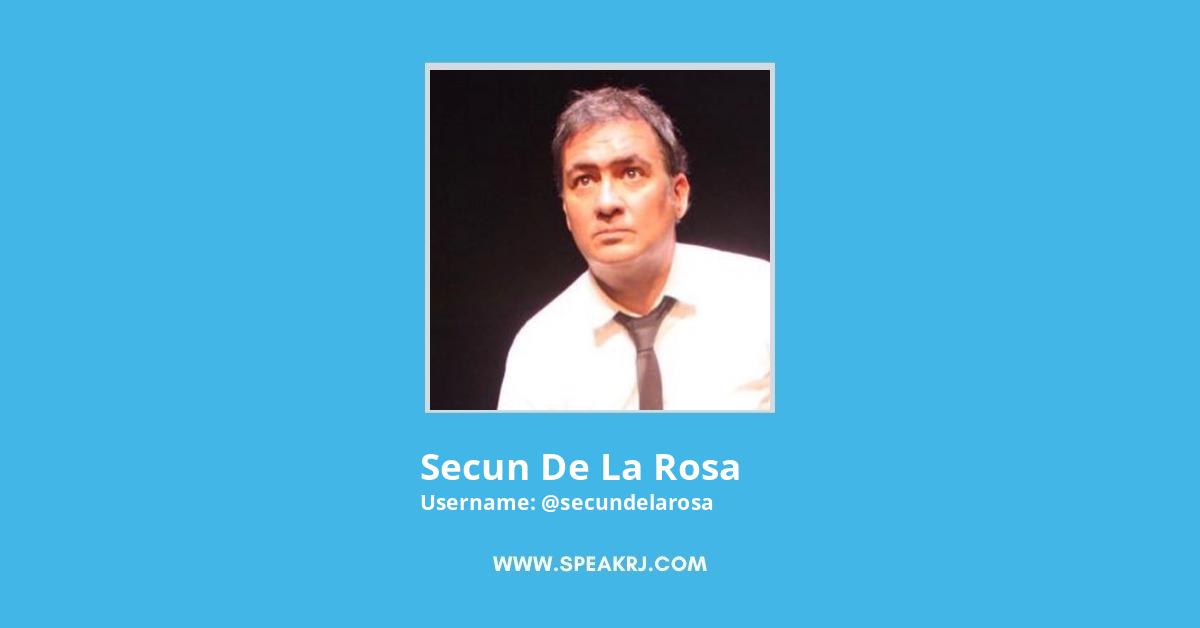 secun de la rosa Twitter Stats