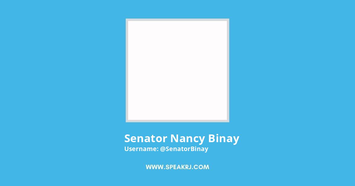 Senator Nancy Binay Twitter Stats