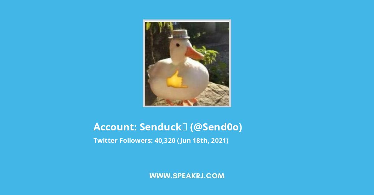Sendito Twitter Stats