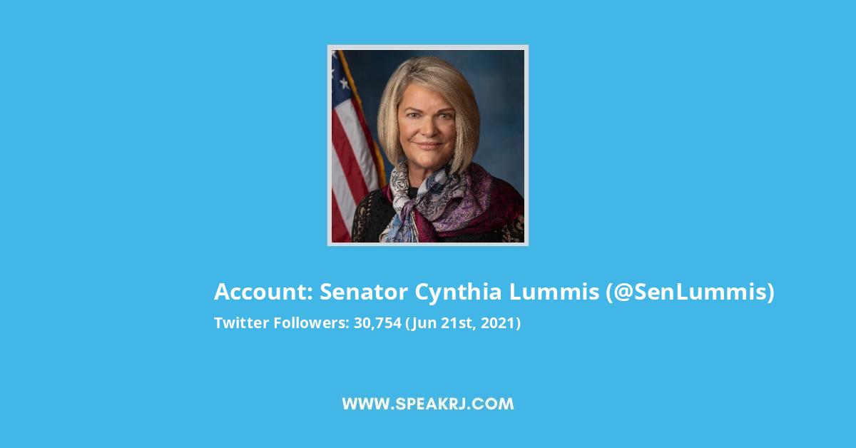 Senator Cynthia Lummis Twitter Stats