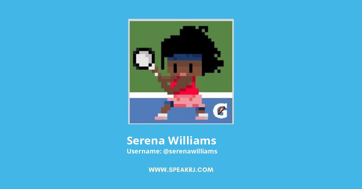 Serena Williams Twitter Stats