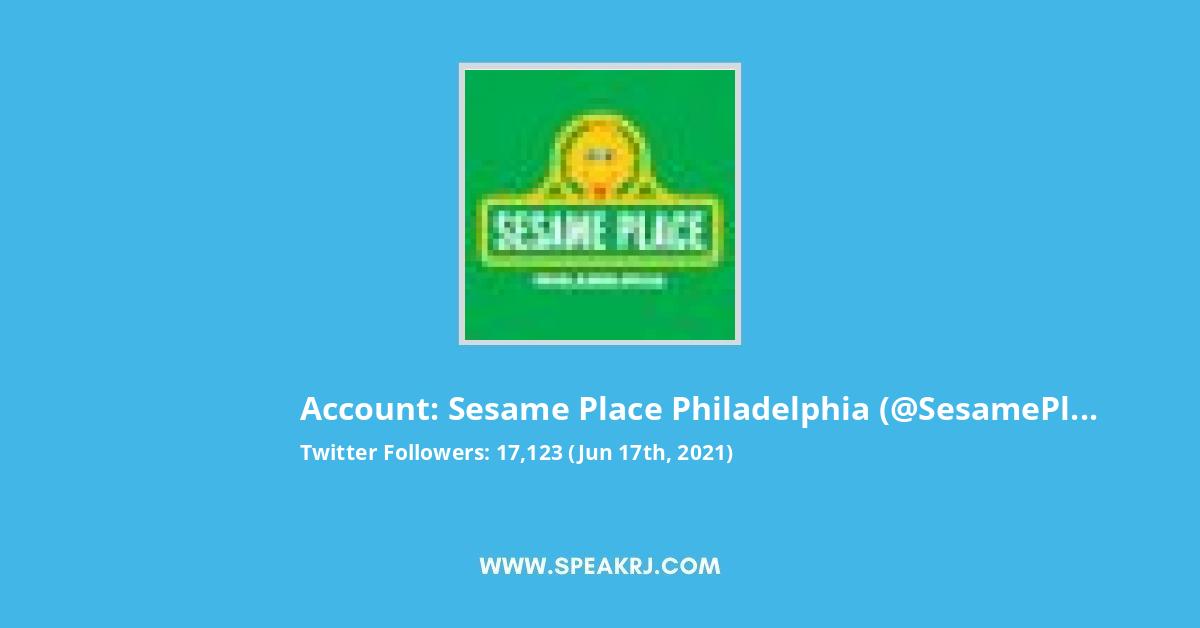 Sesame Place Philadelphia Twitter Stats