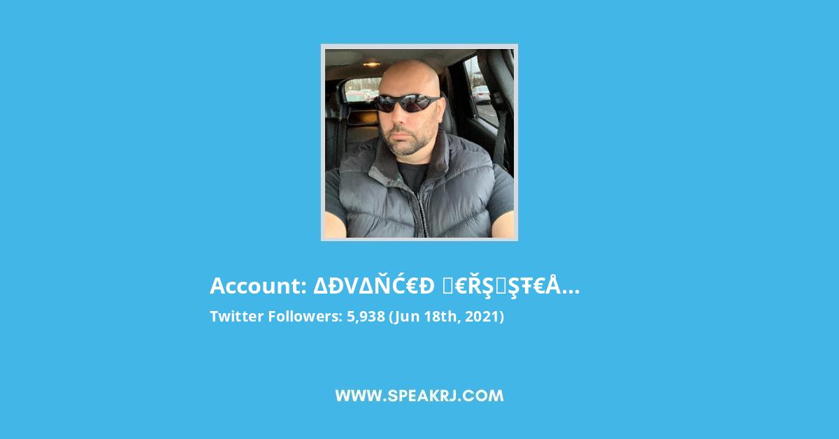 ΔĐVΔŇƀРƤ€ŘŞƗŞŦ€ŇŦ Ŧ€ΩỮƗŁΔ Twitter Stats