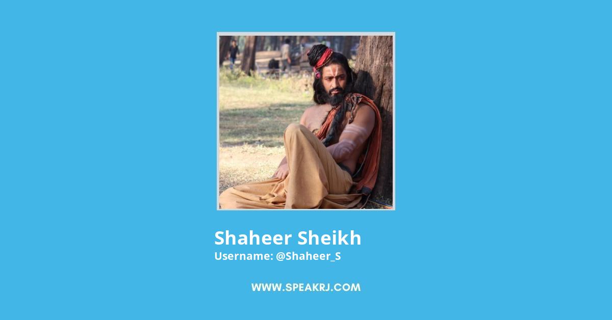 Shaheer Sheikh Twitter Stats