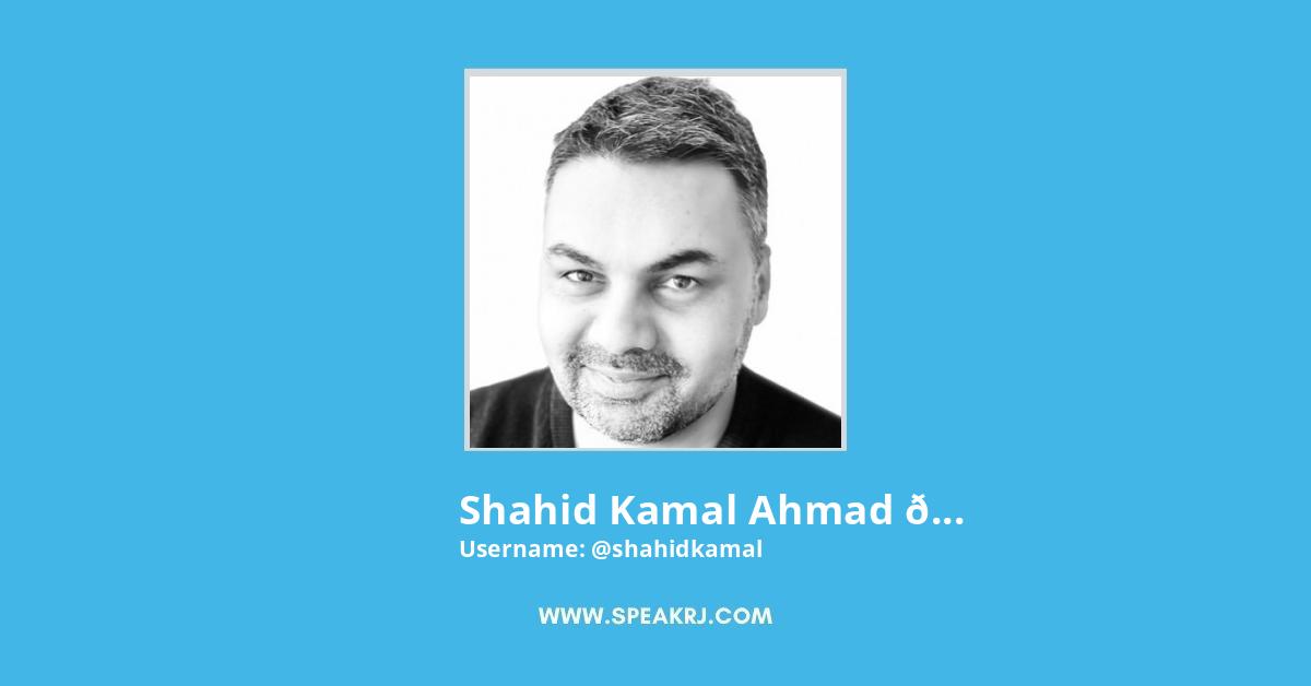 Shahid Kamal Ahmad 🚢 Twitter Stats
