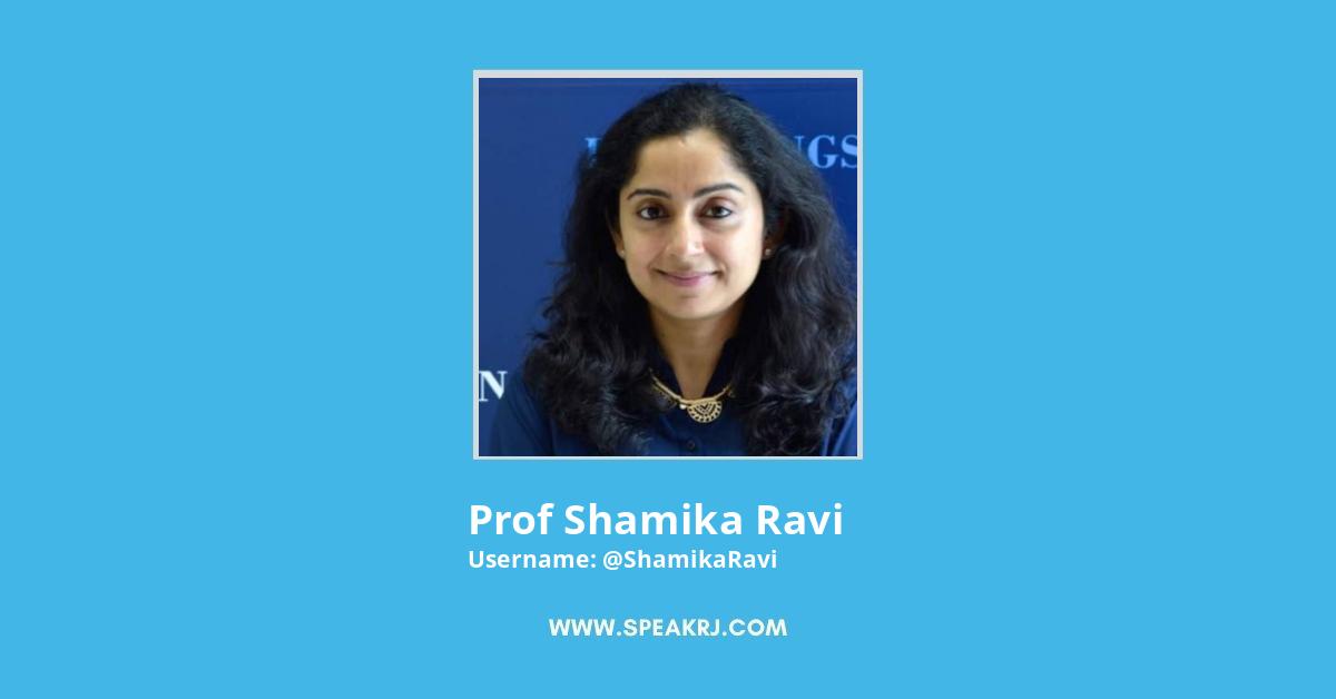Prof Shamika Ravi Twitter Stats