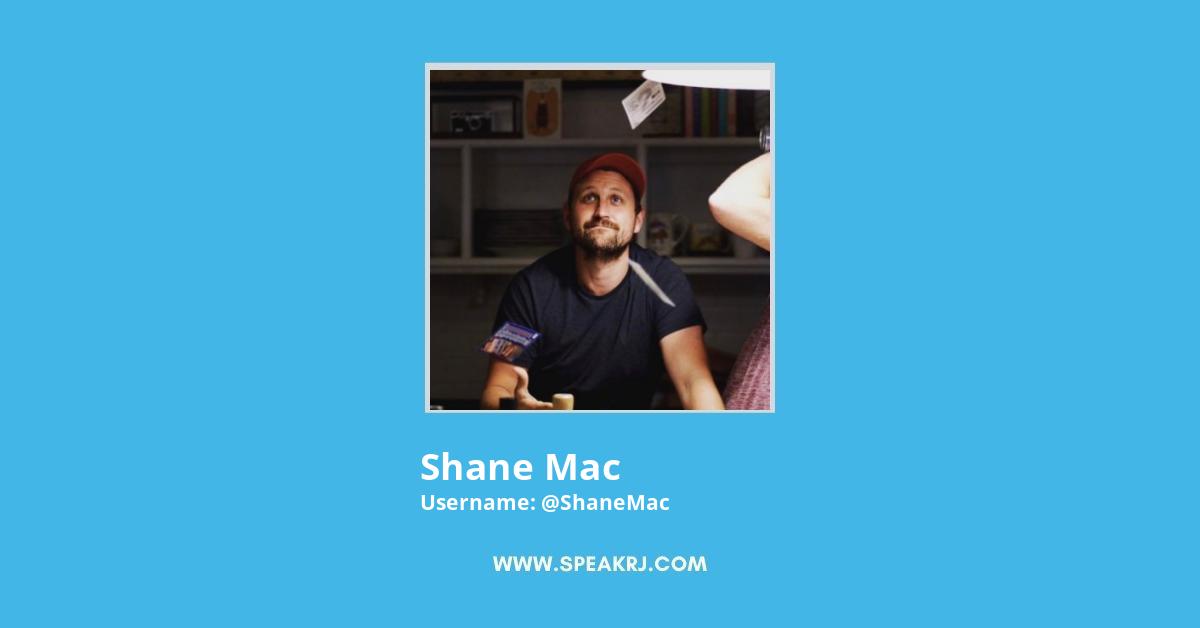 Shane Mac Twitter Stats