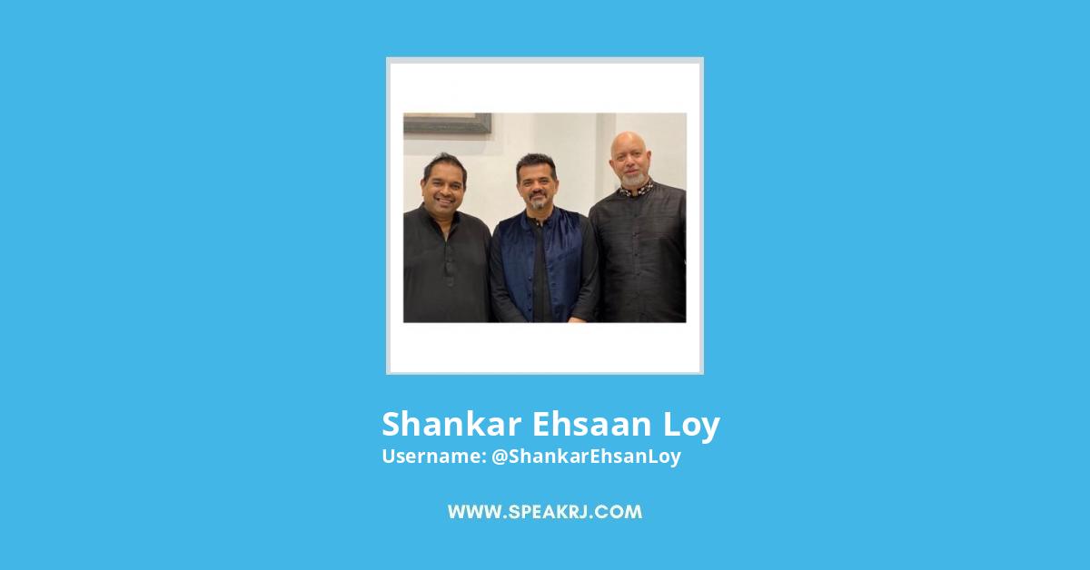 Shankar Ehsaan Loy Twitter Stats