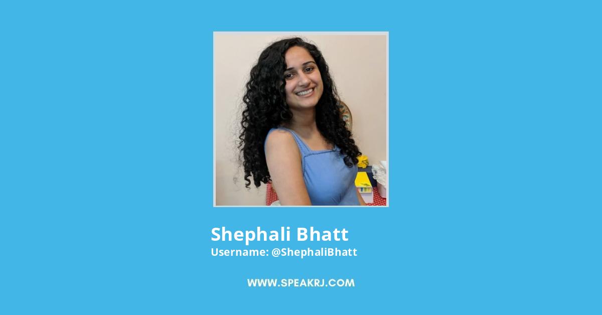 Shephali Bhatt Twitter Stats