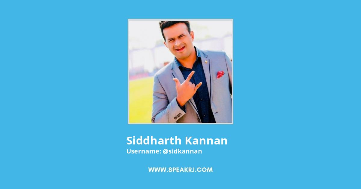 Siddharth Kannan Twitter Stats