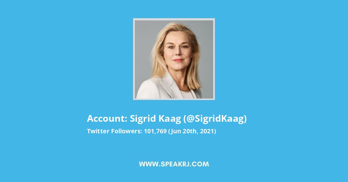 Sigrid Kaag Twitter Stats