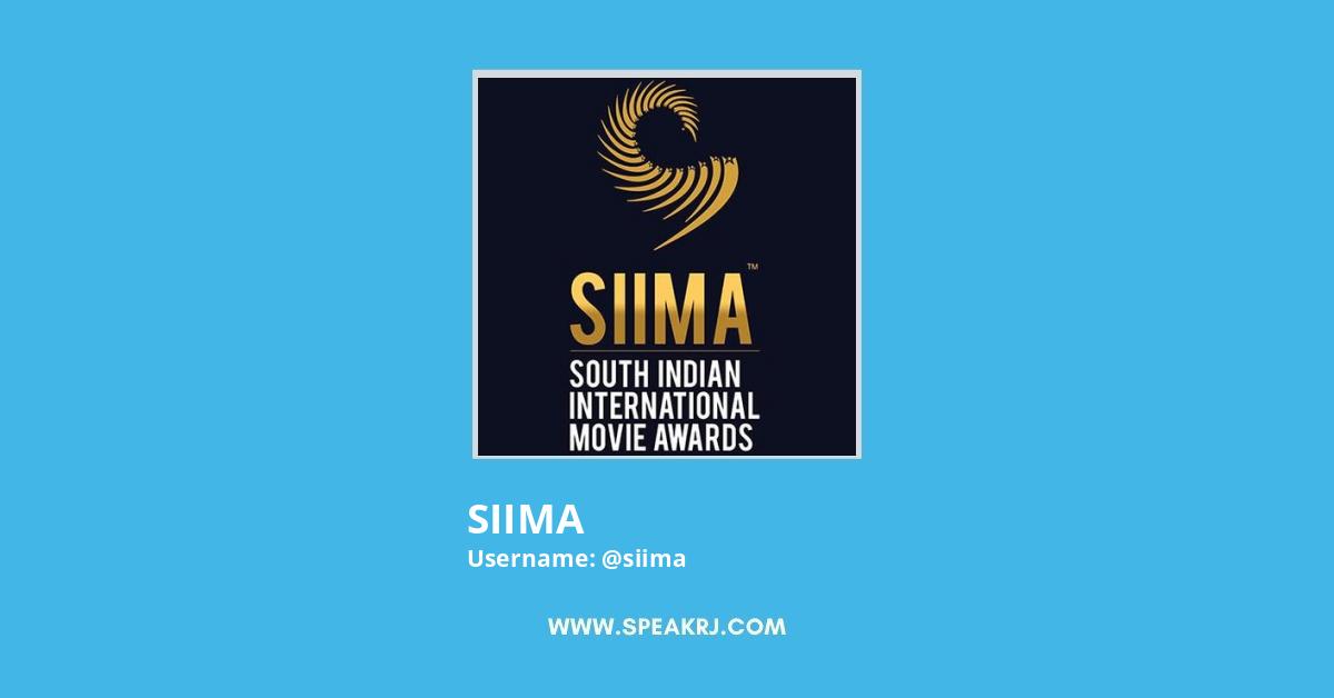 SIIMA Twitter Stats
