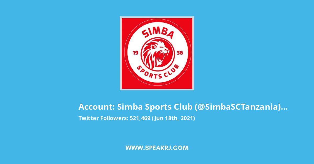 Simba Sports Club Twitter Stats