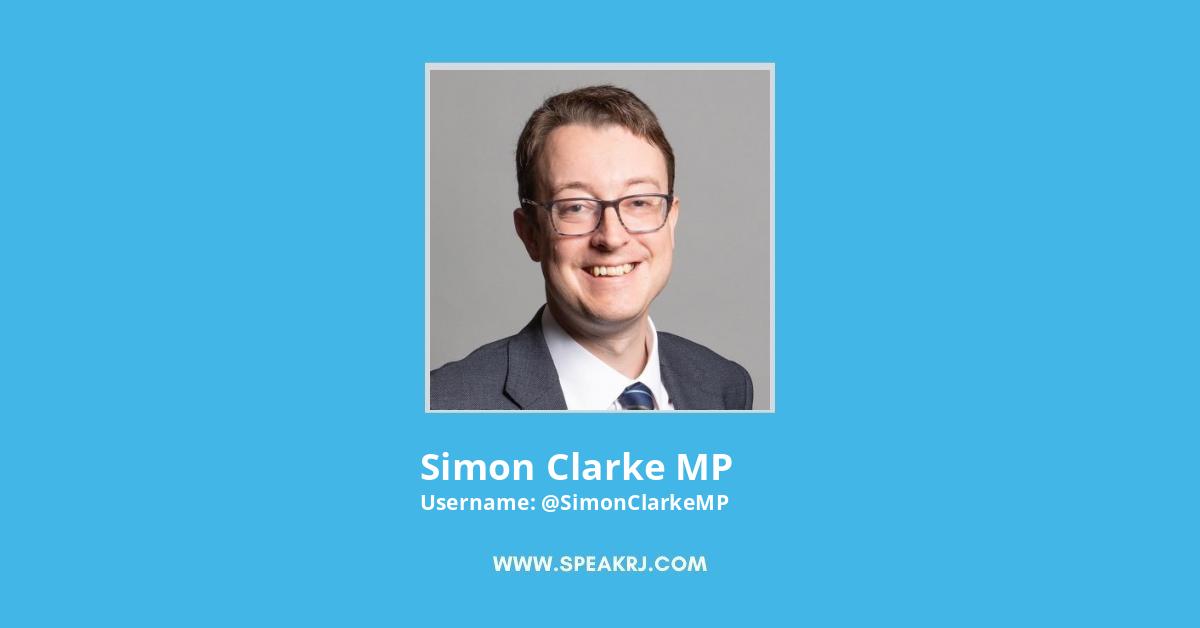 Simon Clarke MP Twitter Stats