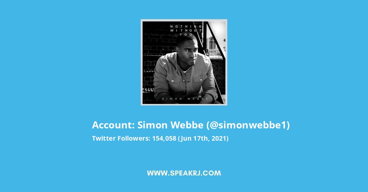 Simon Webbe Twitter Stats