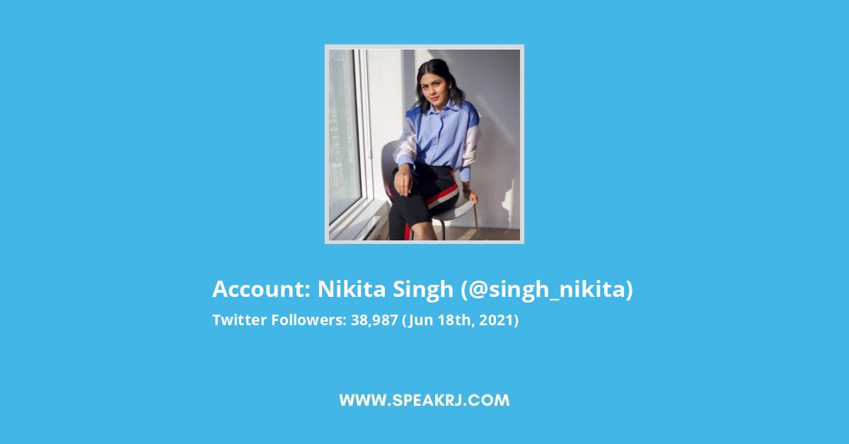 Nikita Singh Twitter Stats