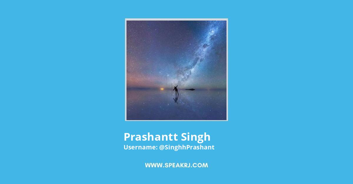 Prashant Singh Twitter Stats