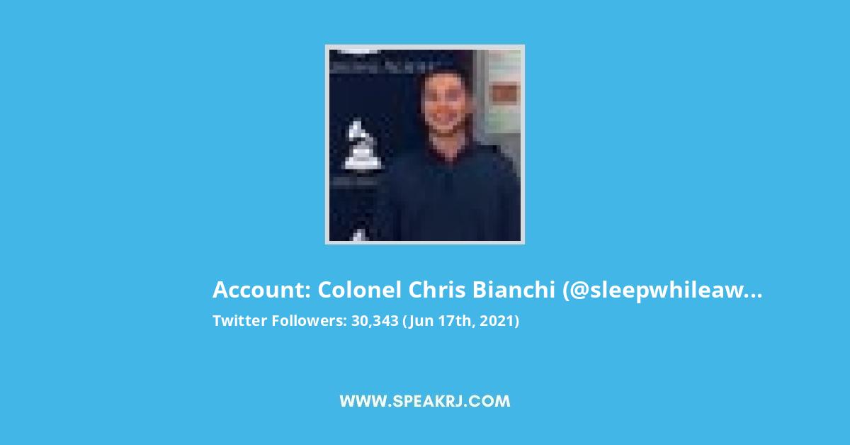 Chris Bianchi Twitter Stats