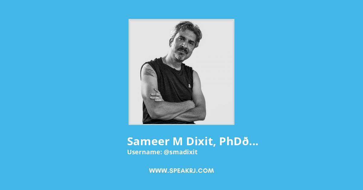 Sameer M Dixit, PhD🇳🇵 Twitter Stats