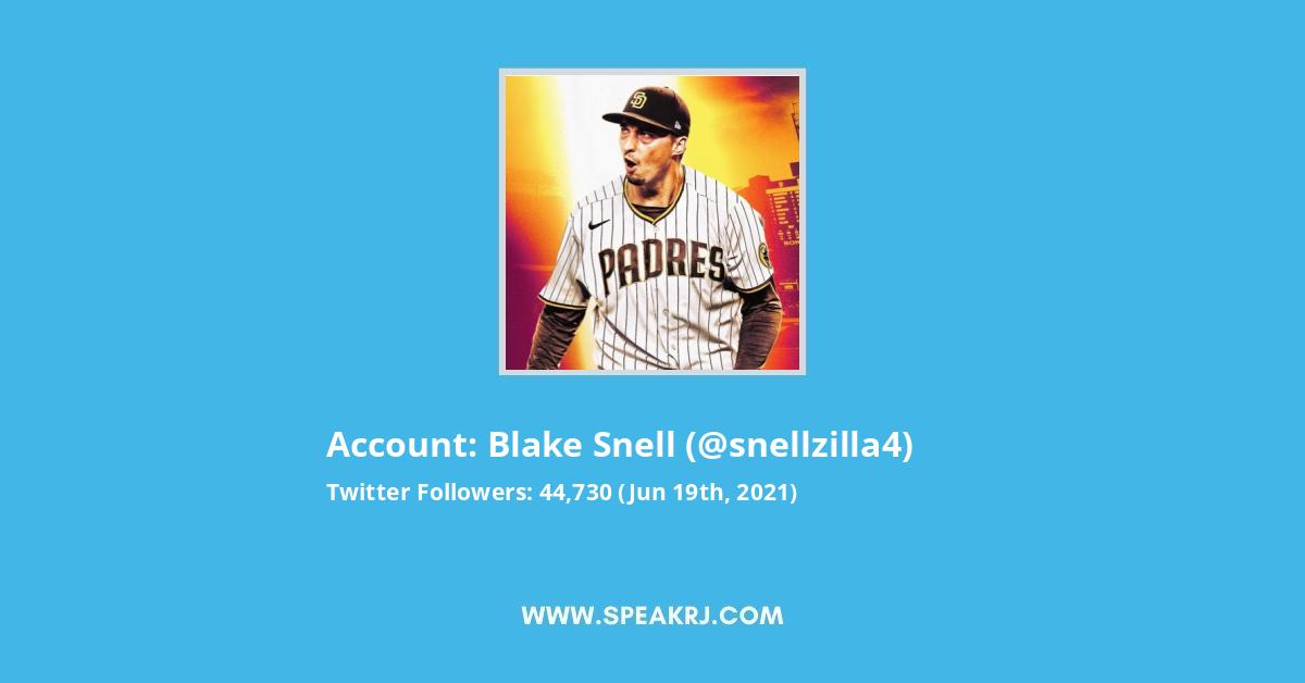 Blake Snell Twitter Stats