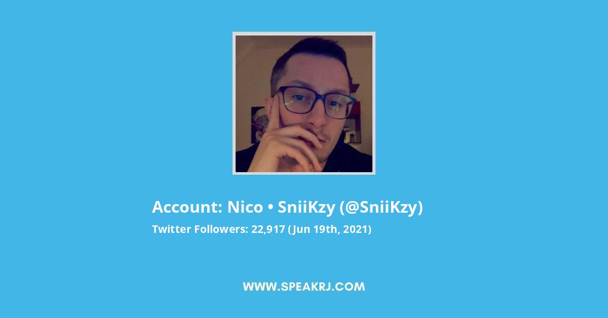 Nico • SniiKzy ⚡ Twitter Stats