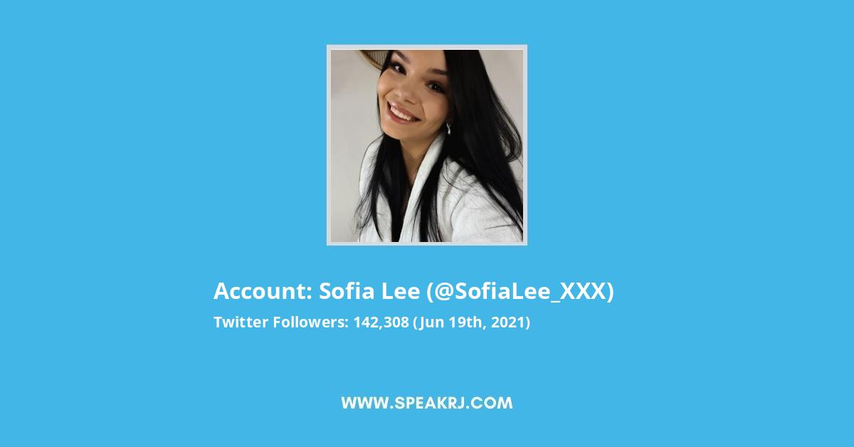 Sofia Lee Twitter Followers Statistics / Analytics - SPEAKRJ Stats