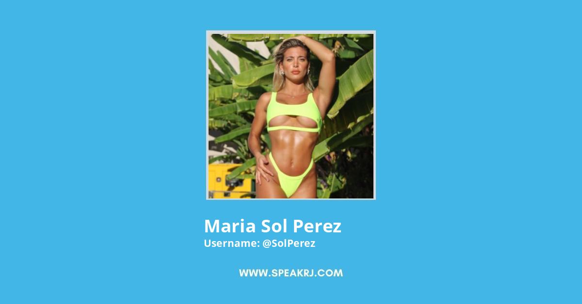 Maria Sol Perez Twitter Stats
