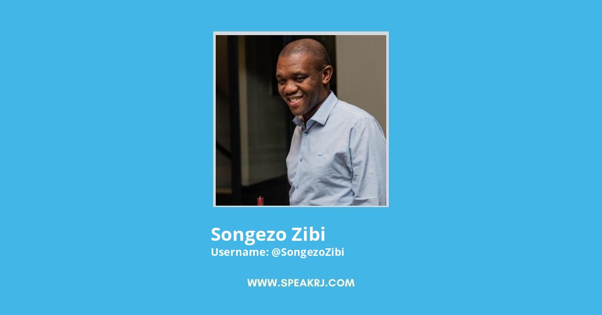 Songezo Zibi Twitter Stats