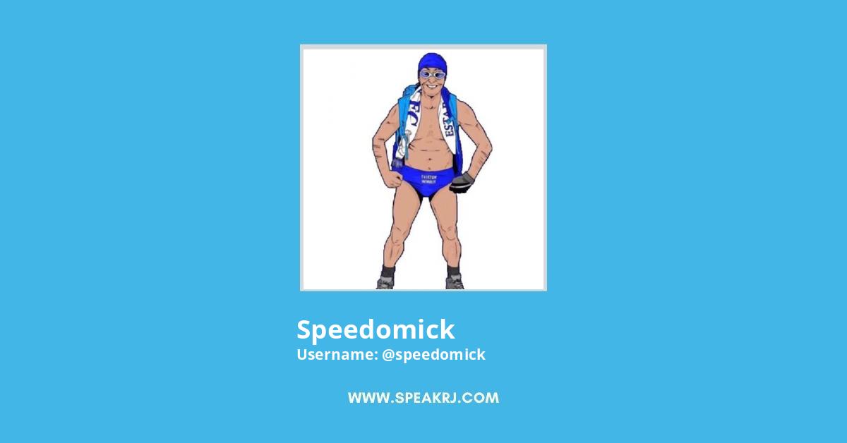Speedomick Twitter Stats