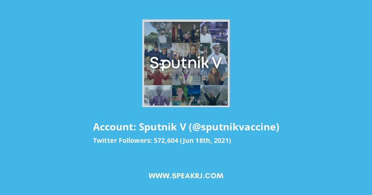 Sputnik V Twitter Stats