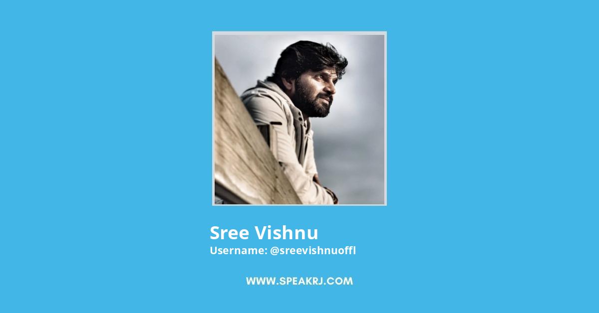 Sree Vishnu Twitter Stats