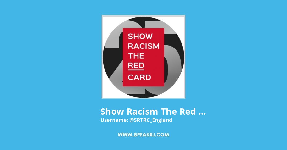 Show Racism the Red Card Twitter Stats
