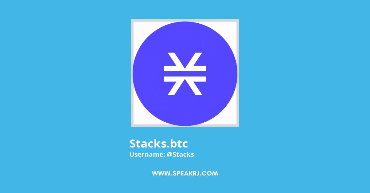 stacks.btc Twitter Stats