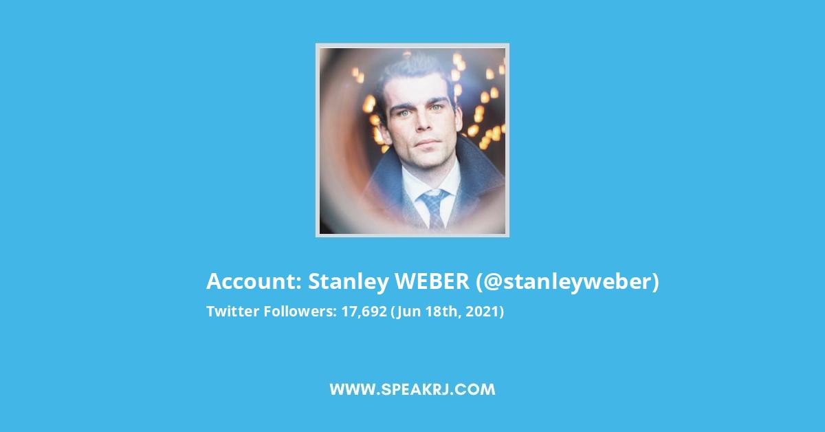 Stanley WEBER Twitter Stats