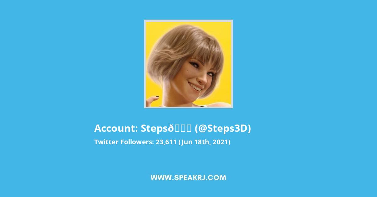 ๐Steps๐ Twitter Stats