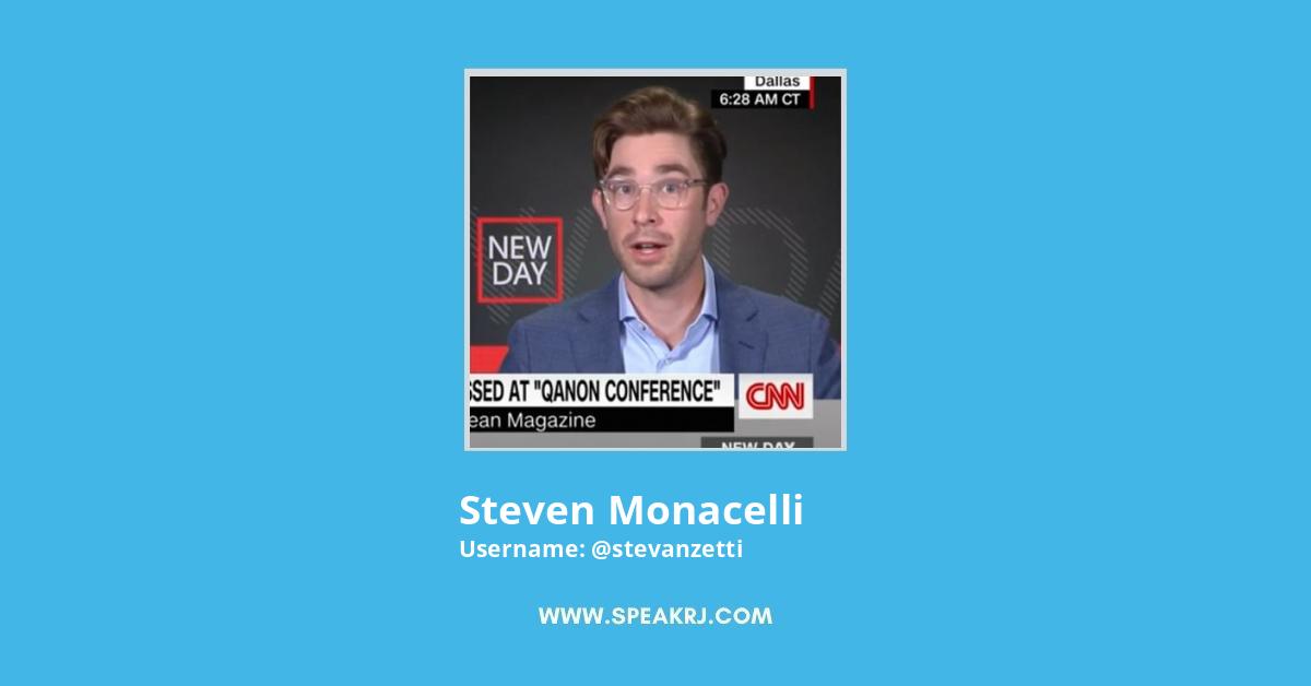 steven monacelli Twitter Stats