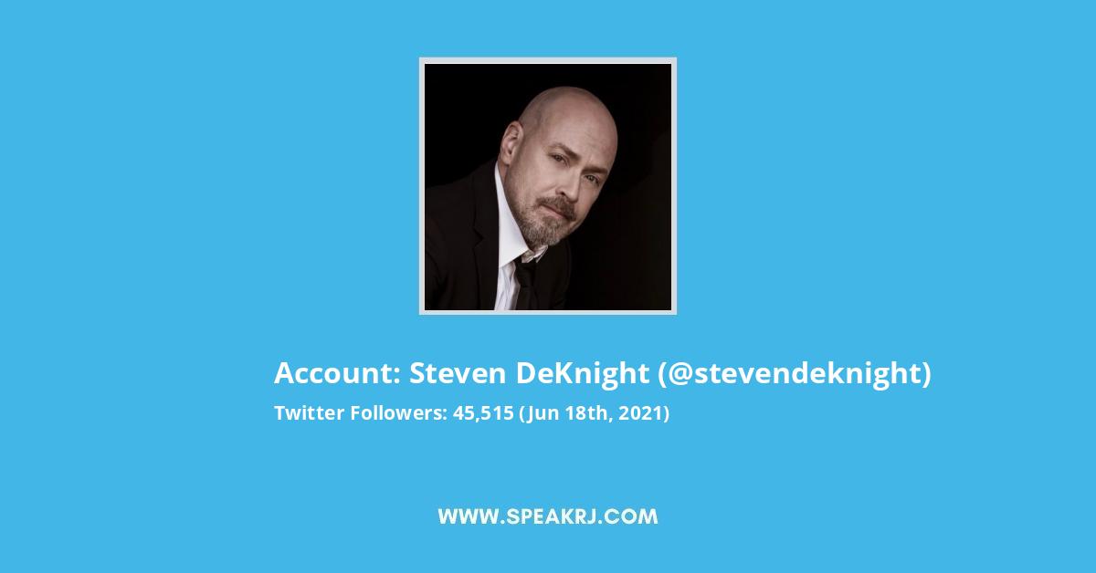Steven DeKnight Twitter Stats