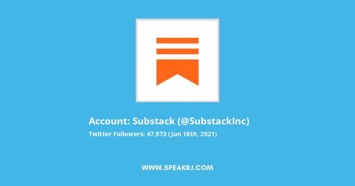 Substack Twitter Stats