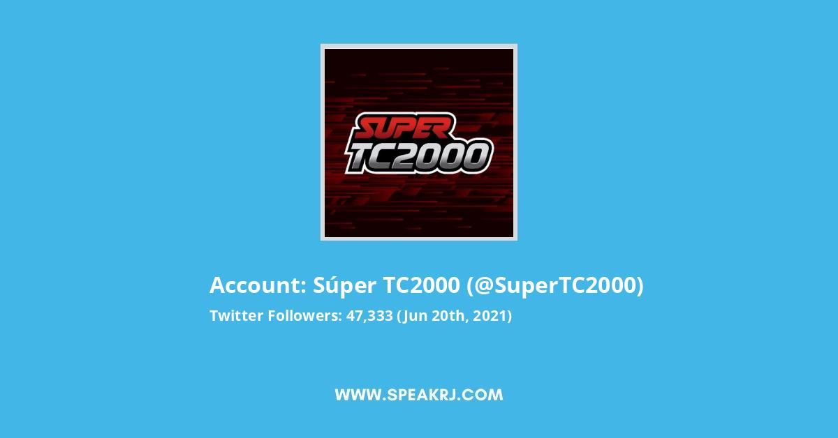 Súper TC2000 Twitter Stats
