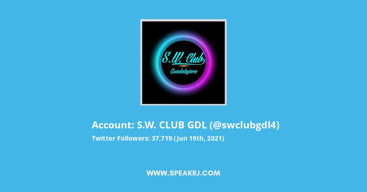 . CLUB GDL Twitter Followers Statistics / Analytics - SPEAKRJ Stats