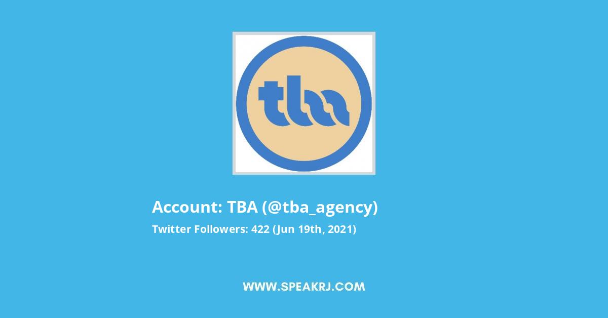 Tba Twitter Followers Statistics Analytics Speakrj Stats